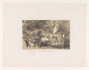 Giustizia e condanna nel bosco da Charles Rochussen