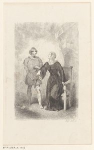 Wilfried con sua madre da Charles Rochussen