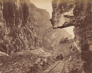 Canyon di American Fork, ca. 1875 da Charles Roscoe Savage