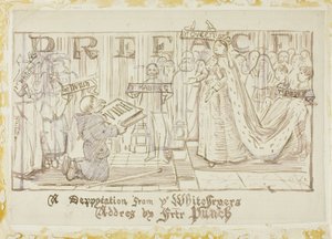Una deputazione dei Whitefriars da Charles Samuel Keene