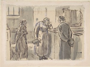 Un vicario e un curato, 1870-1891 da Charles Samuel Keene