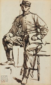 Charles Keene come volontario da Charles Samuel Keene