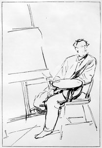 John Everett Millais, artista britannico, 1898