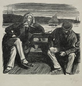 Lady Nelly - la Civetta da Charles Samuel Keene