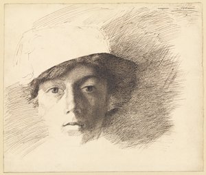 Autoritratto da Charles Samuel Keene