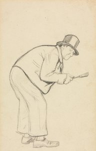 Studio per "Un Misogino" da Charles Samuel Keene
