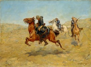 Il mio compagno di cuccetta, 1899 da Charles Schreyvogel