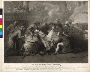 Lord Robert Manners (1758-1782) La morte di Lord Robert Manners