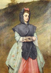 Uscendo dalla chiesa, 1884