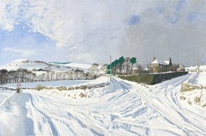 Newhall, 2011 (olio su tela) da Charles Simpson