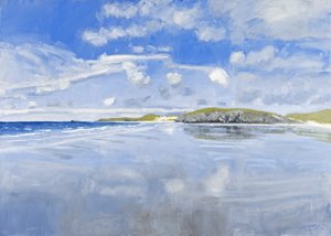 Nord Ovest (Balnakeil), 2011 (olio su tela) da Charles Simpson