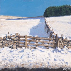 Roadside Gate, 2017 (olio su tela)