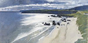 Sango Bay, 2011 (olio su tela) da Charles Simpson