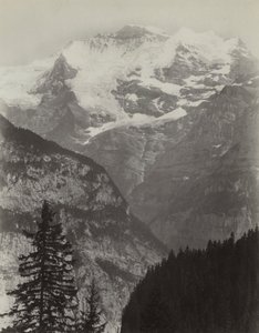 Jungfrau, vista da Mürren, Svizzera