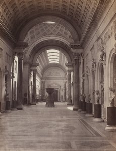 Vaticano: Galerie Nuovo Braccio, c. 1860