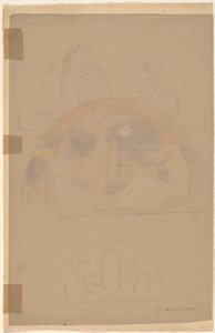Studi per una lunetta da Charles Sprague Pearce