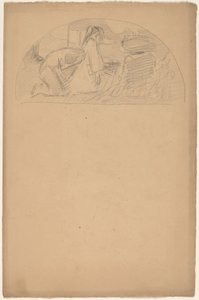 Studio per una lunetta da Charles Sprague Pearce