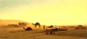Un accampamento arabo da Charles Theodore Frere