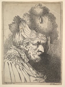 Testa orientale, ca. 1803 da Charles Theodosius Heath
