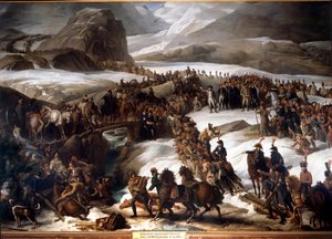 Passaggio del Gran San Bernardo da Charles Thevenin