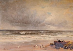 Costa del mare, 1887 da Charles Thomas Burt