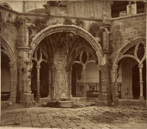 [Chiostro del Silenzio, monastero di Santa Cruz de Coimbra] da Charles Thurston Thompson