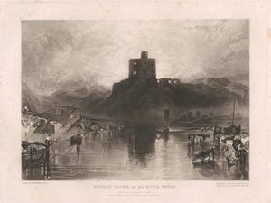 Il castello di Norham, sul fiume Tweed da Charles Turner
