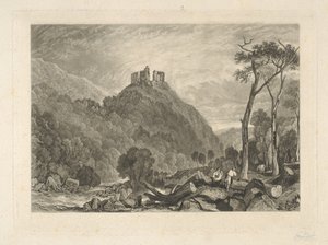 Castello di Okehampton, sul fiume Okehampton