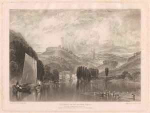 Totnes, sul fiume Dart da Charles Turner