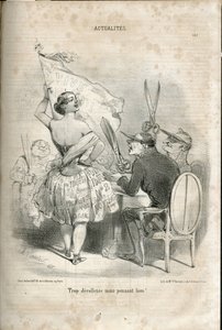 Illustrazione di Charles Vernier in Le Charivari da Charles Vernier