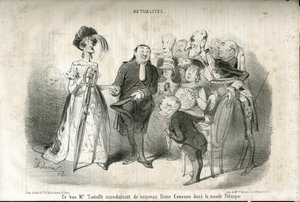 Illustrazione di Charles Vernier in Le Charivari da Charles Vernier
