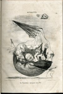 Illustrazione in Le Charivari da Charles Vernier