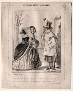 Les Français croqués par eux-mêmes: Vicomte, vous êtes bien laid comme ça! da Charles Vernier