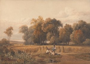 Raccolta - Il riposo di mezzogiorno da Charles Vincent Barber