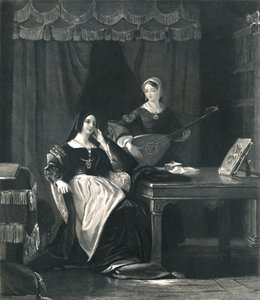 Regina Caterina Re Enrico VIII, c1870 da Charles W. Sharpe