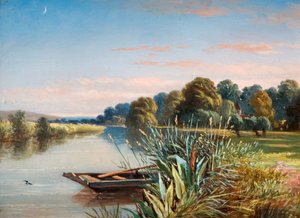 Scena sul fiume, 1880