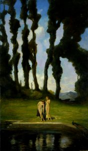 Dopo il bagno, 1910