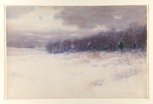 Senza titolo [Paesaggio invernale - New Jersey] da Charles Warren Eaton