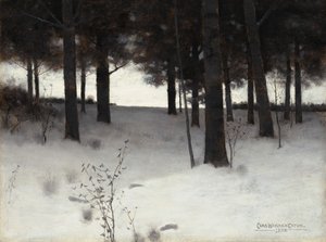 Boschi in inverno da Charles Warren Eaton