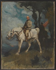 Generale Sir Frederick Sleigh Roberts, sul suo cavallo Vonolel, 1894 da Charles Wellington Furse