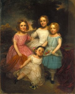 Bambini di Adrian Baucker Holmes, c.1850 da Charles Wesley Jarvis