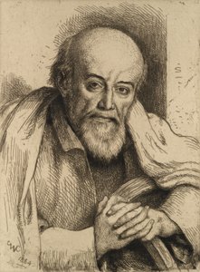 Ritratto di Samuel Palmer da Charles West Cope