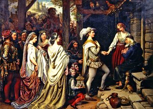 Il matrimonio di Giselda da Charles West Cope