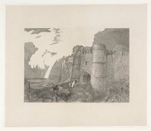 Castello di Carisbrook, Isola di Wight da Charles Westwood