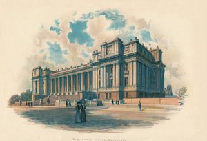 Parliament House, Melbourne, c1890 da Charles Wilkinson