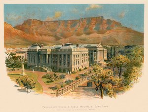 Parlamento e Table Mountain, Città del Capo