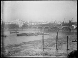 Demolizione del ponte di Waterloo, Città di Westminster, Greater London Authority, 1936 da Charles William Prickett