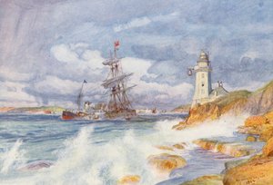 Ingresso al porto di Falmouth