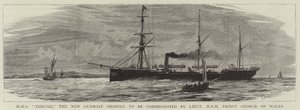HMS Thrush, la nuova cannoniera prossima alla commissione del tenente HRH Principe Giorgio del Galles