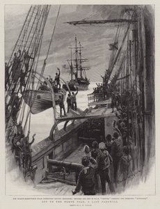 Verso il Polo Nord, un ultimo addio da Charles William Wyllie